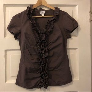 Ann Taylor Tops - Ann Taylor-Loft size 8 button down blouse -NWOT Ann Taylor Tops - Ann Taylor-Loft size 8 button down blouse -NWOT